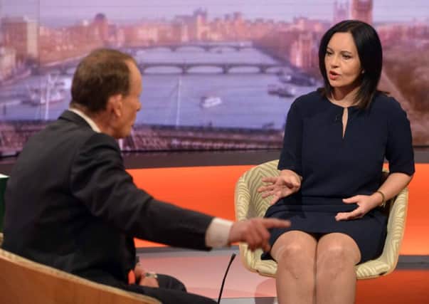 Shadow Energy Secretary Caroline Flint appeared on BBC One's The Andrew Marr Show. Picture: PA