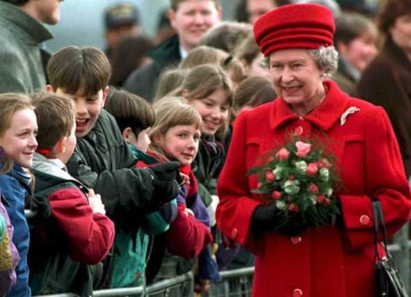 The Queen visited Northern Ireland for the first time since IRA and Loyalist ceasefires were announced. Picture: Getty