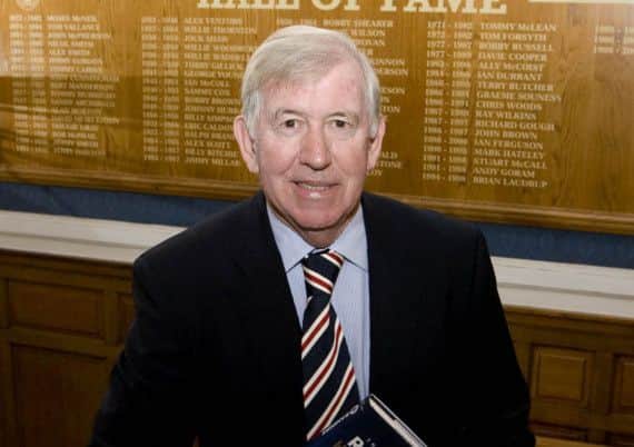 John Greig will be a guest of Dave King. Picture: SNS