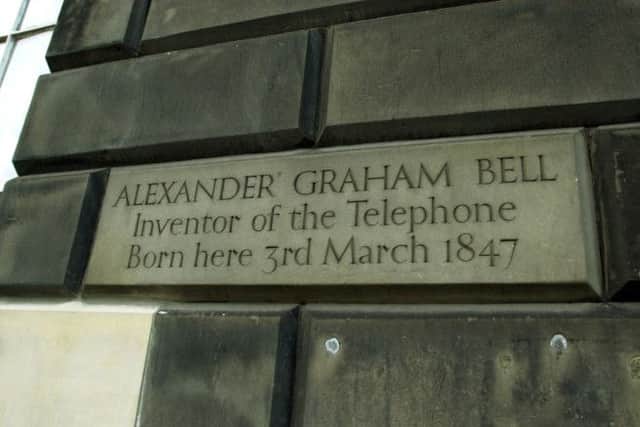 Graham Bell was born in a property on Edinburgh's Charlotte Square. Picture: TSPL