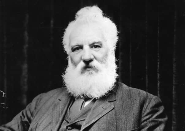 Alexander Graham Bell, in an undated photograph. Picture: Getty