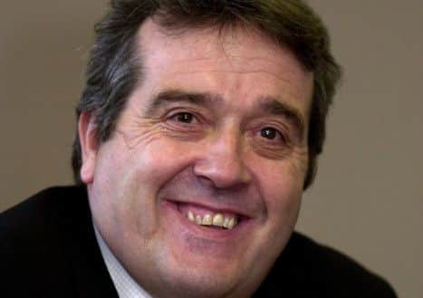 David Hamilton has been accused of sexism after calling Nicola Sturgeon 'the wee lass with the tin helmet on.' Picture: TSPL