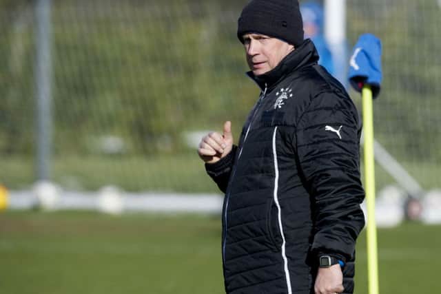 Rangers interim manager Kenny McDowall. Picture: SNS