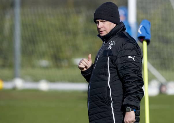 Rangers interim manager Kenny McDowall. Picture: SNS