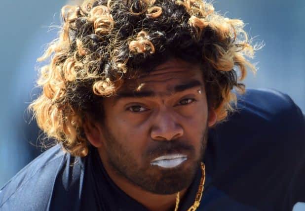 Lasith Malinga: Danger man. Picture: Getty