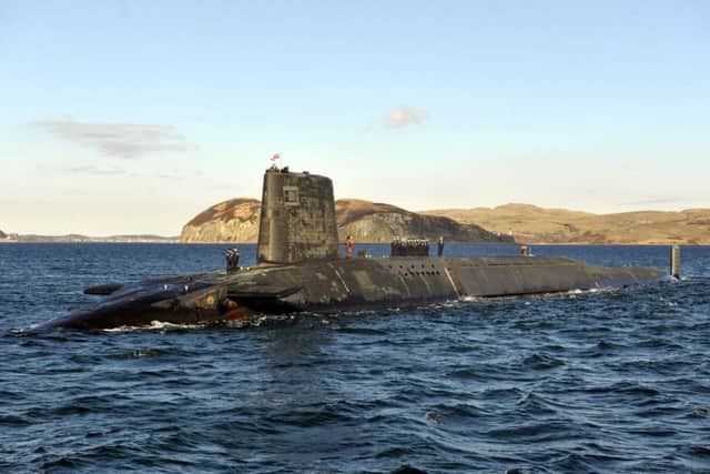 Trident submarines still give Britain some influence in world affairs. Picture: AFP