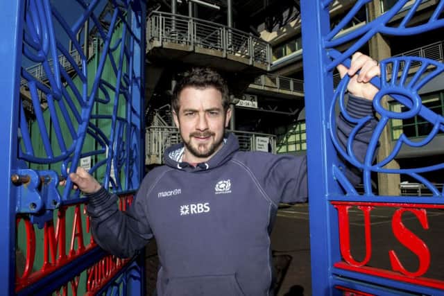 Greig Laidlaw says Vern Cotter is a hard man. Picture: SNS