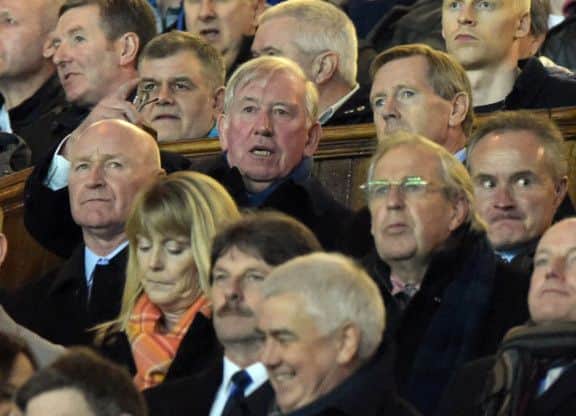Rangers legend John Greig back at Ibrox. Picture: SNS