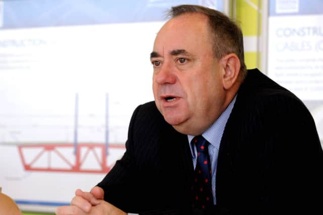 Alex Salmond stepped down as leader of the SNP after the referendum. Picture: Lisa Ferguson