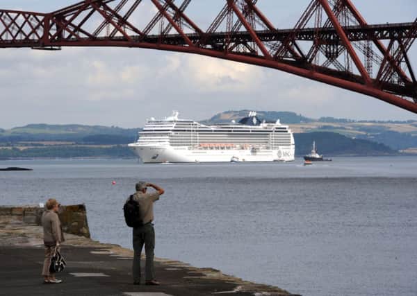 More and larger cruise ships are heading for Scottish waters as passenger profiles change. Picture: Phil Wilkinson