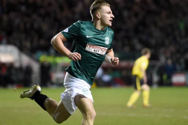 Hibs ace Jason Cummings is set to make his first appearance for Scotland Under-21s in Hungary next week