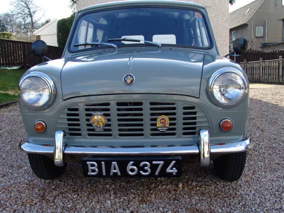 This classic Mini Van which was hidden for decades because its original owner couldnt pass her driving test. Pic: HEMEDIA