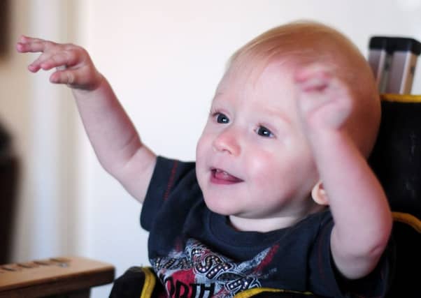 Baxter, now three-years-old, pictured in 2012. Picture: Hemedia