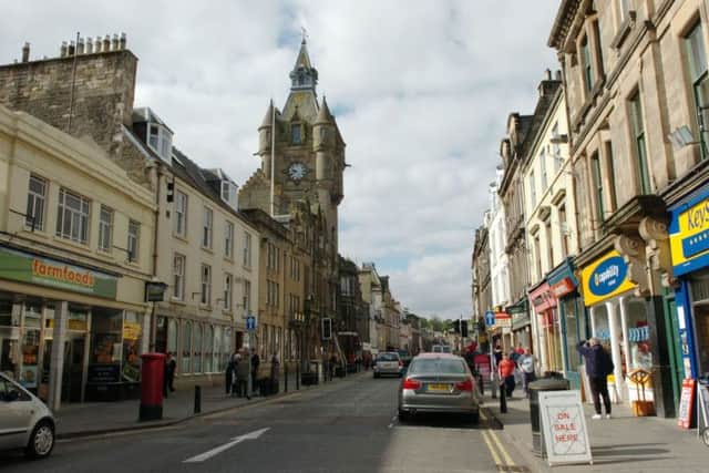 Scottish high street footfalls were higher than the same numbers for the previous February. Picture: Stuart Cobley