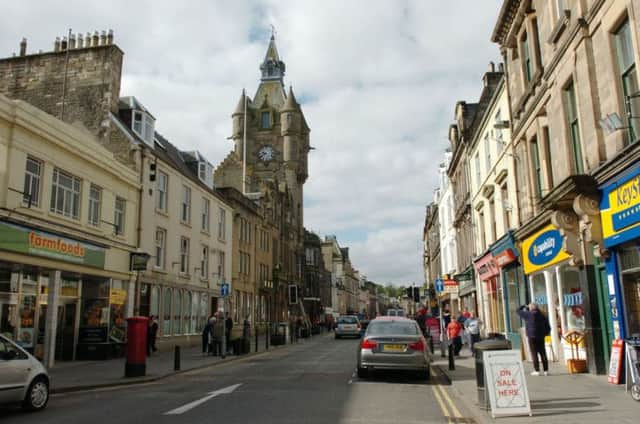 Scottish high street footfalls were higher than the same numbers for the previous February. Picture: Stuart Cobley