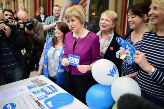 The SNP are seen by the Tories  and the Sun  as a tool to ensure Labour are not elected in May. Picture: Getty