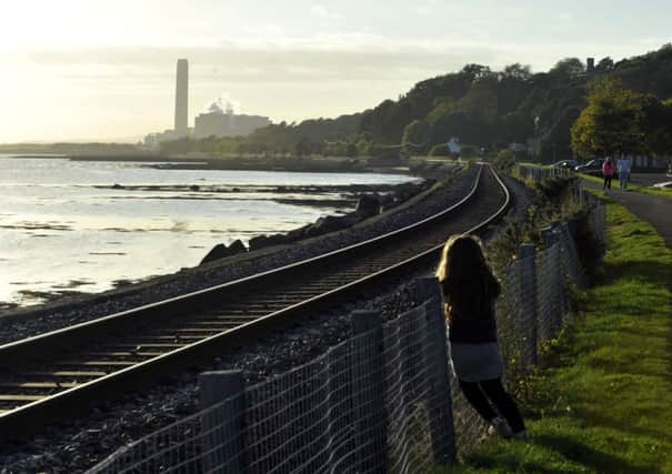 Passengers may soon be able to travel on the Forth-side line for the first time in 85 years. Picture: Phil Wilkinson