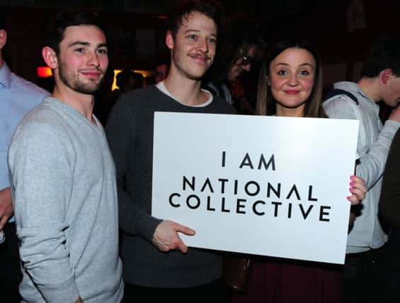 Artists for Scottish Independence gather for National Collective launch in late 2013. Picture: Ian Rutheford