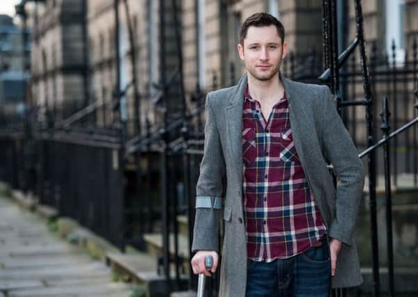 Gordon Aikman, who is fundraising for MND research. Picture: Ian Georgeson