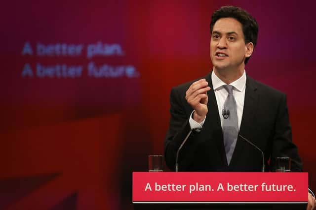 Mr Miliband insisted there will be no power-sharing deal with the SNP and said he would not lead a government that included SNP ministers. Picture: Getty