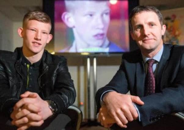 Justice Secretary, Michael Matheson helped launch a new No Knives, Better Lives short film, designed to educate young people about the dangers of carrying knives. Pic: comp
