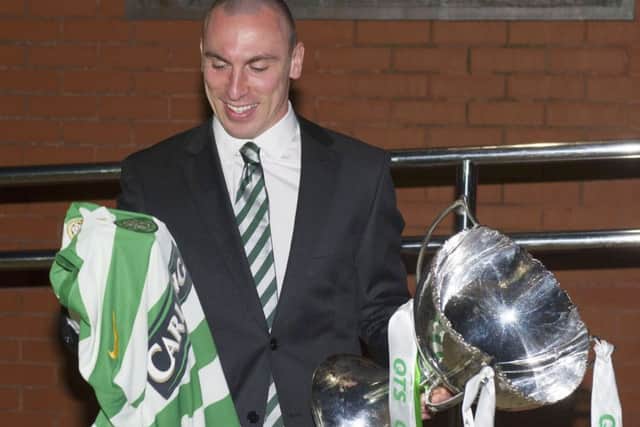 Scott Brown was celebrating on Sunday but he appeared to get the party started a bit too early. Picture: SNS