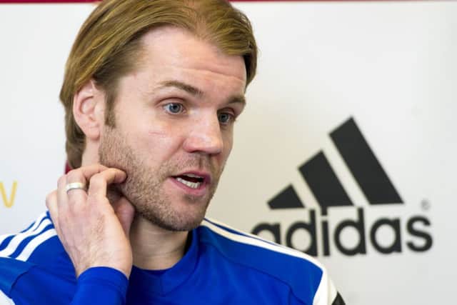 Hearts coach Robbie Neilson refuses to talk about winning the Championshio title. Picture: SNS