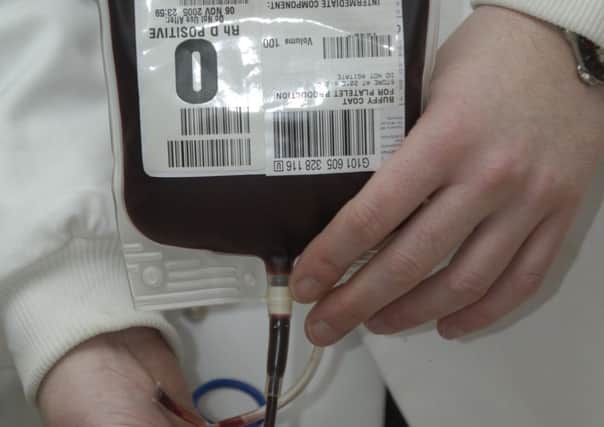 Few patients receive blood that is less than three weeks old. Picture: Neil Hanna