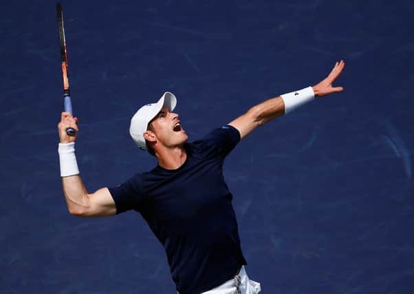 Andy Murray will look to continue his good form at Indian Wells. Picture: Getty
