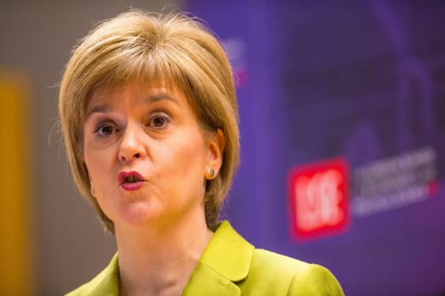 First Minister Nicola Sturgeon's backing of the Green Party in England has bee described as 'bizarre' by one rival MSP. Picture: PA