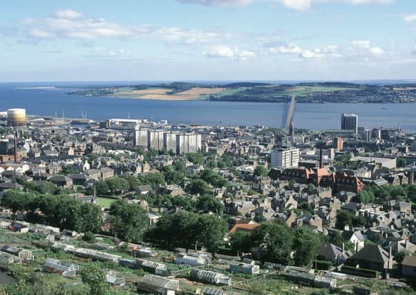 Overlooking Dundee and the river Tay. Picture: Contributed