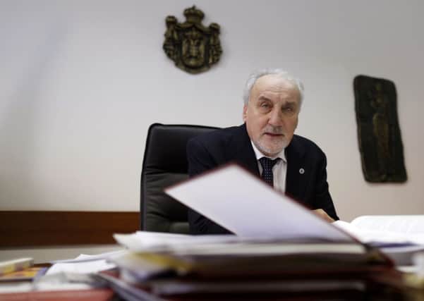 Serbia's war crimes prosecutor Vladimir Vukcevic. Picture: PA