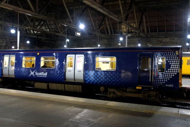 There will be no direct trains on the fastest route between Glasgow and Edinburgh for six weeks. Picture: John Devlin