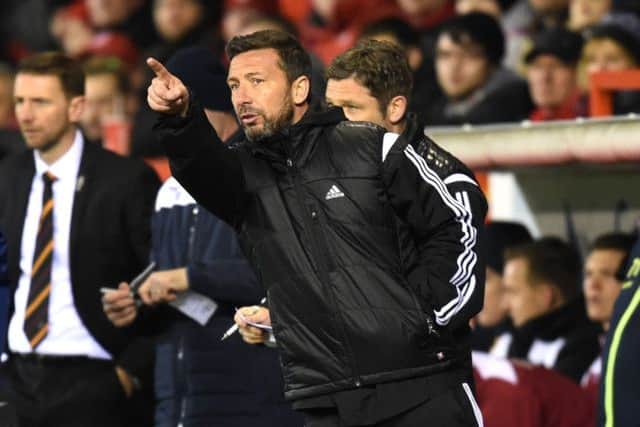 Aberdeen manager Derek McInnes has raised his objection to a late change to a fixture against Dundee. Picture: SNS