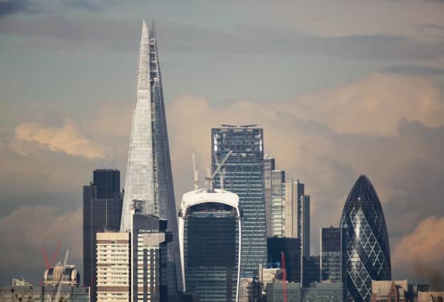 The towering buildings of the City of London are the heart of British business. Picture: Getty Images