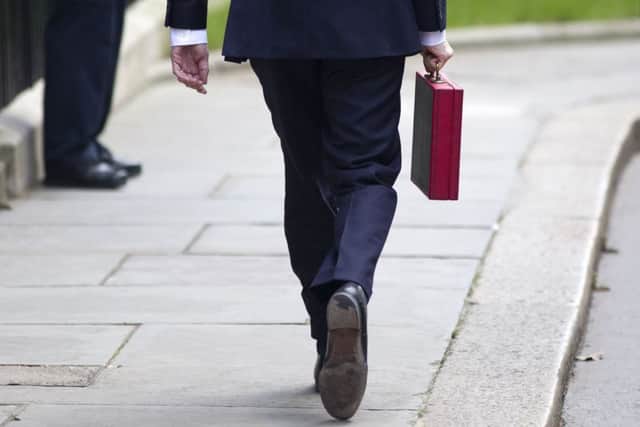 George Osborne leaves 11 Downing Street in London. Picture: Getty