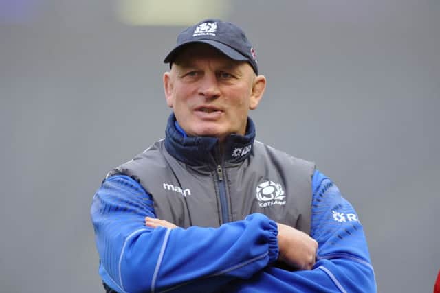 It's claimed Cotter's ultimate goal is to coach the All Blacks with Joe Schmidt. Picture: Ian Rutherford