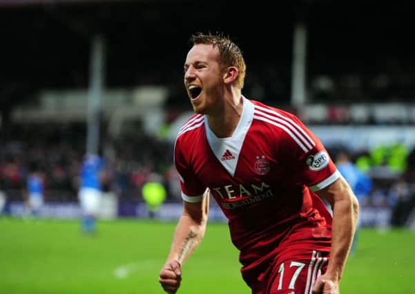 Adam Rooney has been in fine form since signing for Aberdeen. Picture: Ian Rutherford