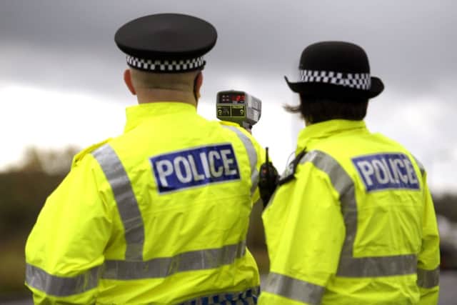 Police Scotland have made tackling speeding motorists a top priority. Picture: John Devlin