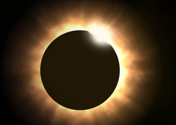 The solar eclipse will be visible at 9.30am. Pic: comp