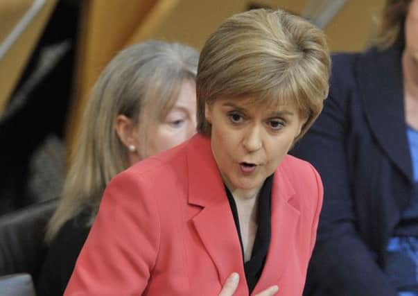 The First Minister currently enjoys high approval ratings. Picture: Ian Rutherford