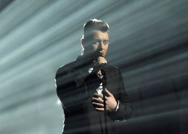 Sam Smith: a performance that was slick to the point of being soporific. Picture: Gareth Cattermole