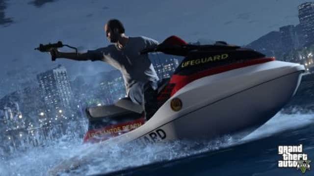 A scene from Grand Theft Auto V . Picture: Rockstar North