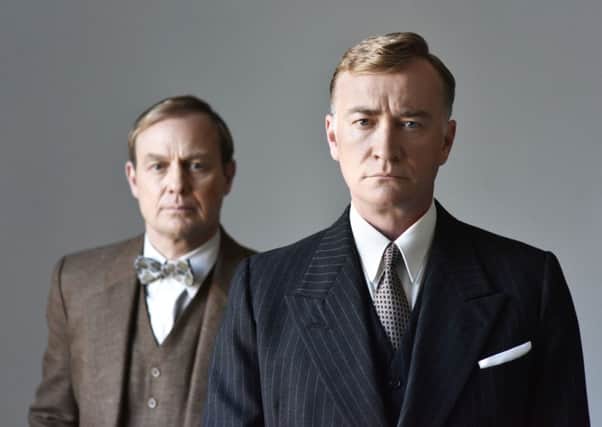 Jason Donovan (Lionel Logue) and Raymond Coulthard (King George VI) star in The King's Speech. Picture: Hugo Glendinning