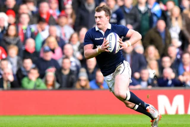In players like Stuart Hogg, Scotland have rugby savvy players who can match Ireland. Picture: SNS/SRU