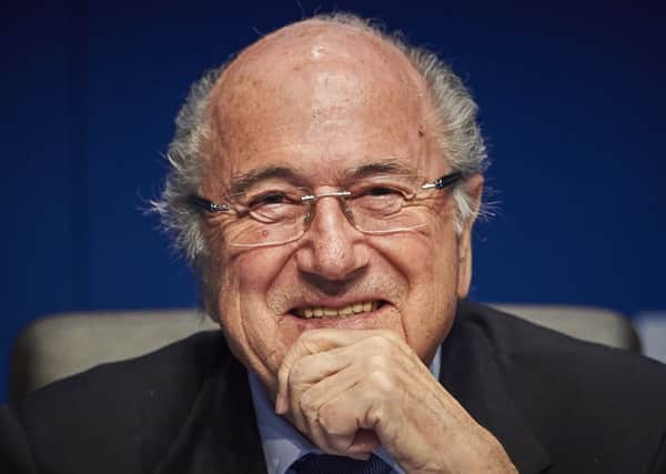 Blatter believes 2018 World Cup will bring stability to region. Picture: AFP/Getty
