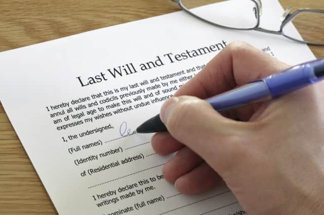 Even where a will is made, there may be legislative limits to its terms
