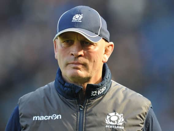 Scotland coach Vern Cotter. Picture: Ian Rutherford