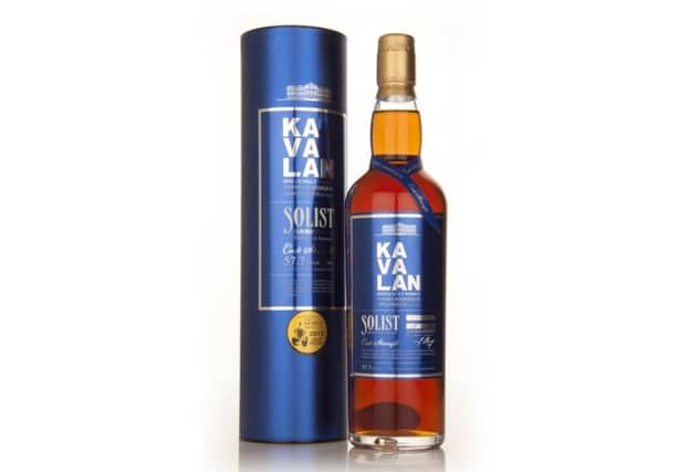Kavalan Solist Vinho Barrique won the top award. Picture: masterofmalt.com