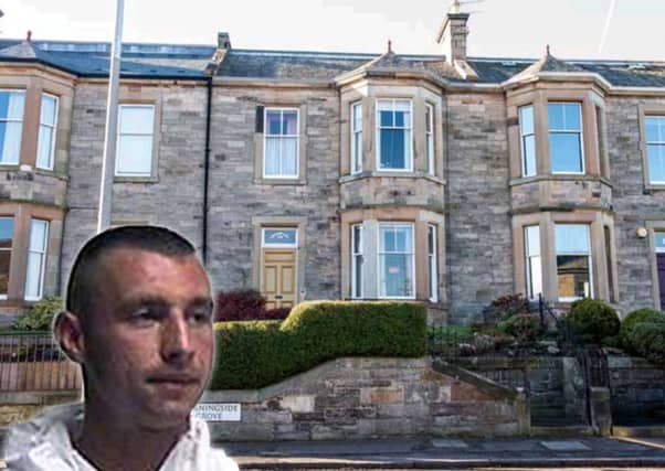 Robert Buczek, inset, murdered Eleanor Whitelaw in her Morningside home. Picture: Ian Georgeson